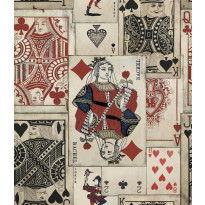 Paneelitapetti Mindthegap Play Cards, 1.56x3m