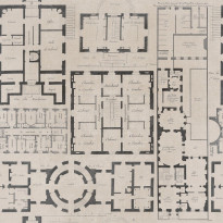 Paneelitapetti Mindthegap Chateau Taupe, 1.56x3m