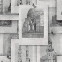 Paneelitapetti Mindthegap Arabian Monuments Grey, 1.56x3m