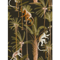 Paneelitapetti Mindthegap Barbados Anthracite, 1.56x3m