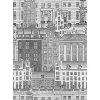 Paneelitapetti Mindthegap Amsterdam Neutral, 1.56x3m