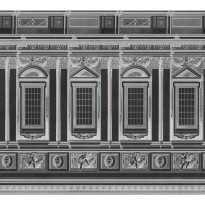 Paneelitapetti Mindthegap Vaticano Anthracite, 1.56x3m
