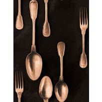 Paneelitapetti Mindthegap Cutlery Copper, 1.56x3m