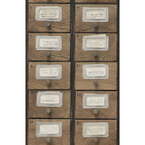 Paneelitapetti Mindthegap Apothecary Neutral, 1.56x3m