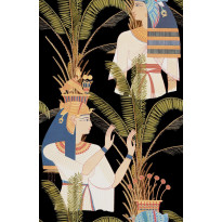 Paneelitapetti Mindthegap Egyptian Queens Anthracite, 1.56x3m