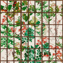 Paneelitapetti Mindthegap Japanese garden, 1.56x3m, beige