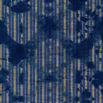 Paneelitapetti Mindthegap Washed shibori, 1.56x3m, sininen