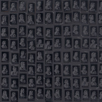 Paneelitapetti Mindthegap Emperors, 1.56x3m, harmaa