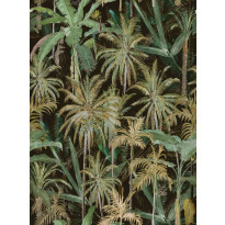 Paneelitapetti Mindthegap The Jungle, 1.56x3m, vihreä