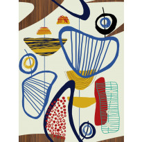 Paneelitapetti Mindthegap Suspended forms, 1.56x3m