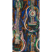 Tapetti Mindthegap Harmony, 1.56x3m, tummansininen