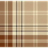 Tapetti Mindthegap Chesterfield Plaid, ruskea