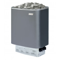 Sähkökiuas Narvi NM 600, 6.0kW, 6-9m³, kiinteä ohjaus, harmaa
