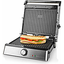 Pöytägrilli Nedis KAGR151FSR, 2000W