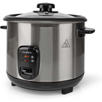 Riisinkeitin Nedis KARC115AL, 1.5l, hopea