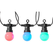 Valoköynnös Nedis SmartLife Wifi LED RGB, 9m, ø50mm, 10-lamppua