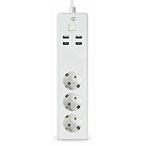 Älyjatkopistorasia Nedis WIFIP312FWT SmartLife Wi-Fi, 1.8m