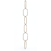 Metallisäleikkö kasveillle Nelson Garden Hexa, 108cm, roikkuva