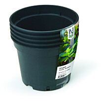 Kukkaruukku Nelson Garden, musta, Ø17cm, 5kpl