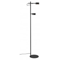 LED-lattiavalaisin Nordlux Clyde, musta