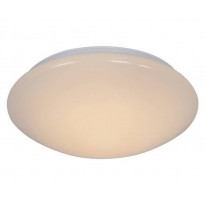 LED-plafondi Nordlux Montone, Ø300mm, IP44, 2700K, valkoinen