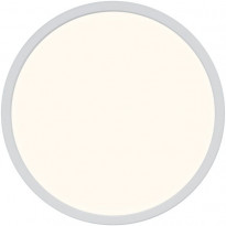 LED-plafondi Nordlux Oja Sensor, 2700K, IP54, valkoinen, eri kokoja