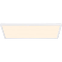 LED-plafondi Nordlux Harlow 60, 595x244mm, 2700K, IP54, valkoinen