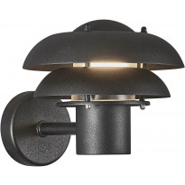 Ulkoseinävalaisin Nordlux Kurnos 20, 182x200x256mm, IP54, musta
