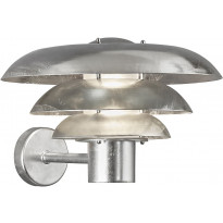 Ulkoseinävalaisin Nordlux Kurnos 35, 237x350x386mm, IP54, galvanoitu teräs