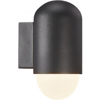 Ulkoseinävalaisin Nordlux Heka, 216x106x138mm, IP44, musta