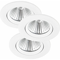 LED-alasvalosarja Nordlux Fremont, 3 kpl/pkt, 2700K, valkoinen