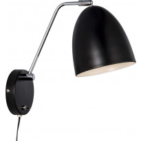 Seinävalaisin Nordlux Alexander, 280x350x160mm, musta