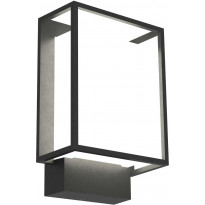 Seinävalaisin Nordlux Nestor, 221x147x87mm, 2700K, musta