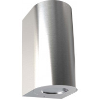 Seinävalaisin Nordlux Canto Maxi 2, 170x87x100mm, ylös/alas, ruostumaton teräs