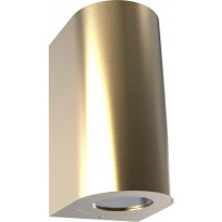Seinävalaisin Nordlux Canto Maxi 2, 170x87x100mm, ylös/alas, messinki
