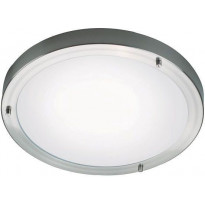 Plafondi Nordlux Ancona Maxi E27, ø31,5cm, harjattu teräs