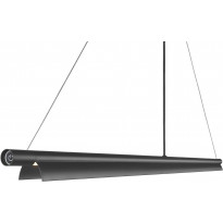 LED-riippuvalaisin Nordlux SpaceB, 120cm, musta