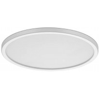 LED-plafondi Nordlux Oja 2700K 18W, Ø29,4cm, valkoinen