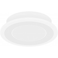 LED-alasvalo Nordlux Clyde 15, Ø14,5cm, 4000K, valkoinen