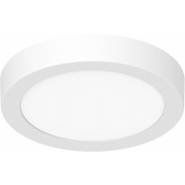 LED-plafondi Nordlux Leroy 4000K, Ø22cm, valkoinen