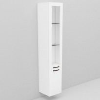 Korkea kaappi Noro Flexline 223.1, 300mm, valkoinen