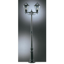 Pylväsvalaisin Noor Milano, 675x2205mm, 2-osainen, musta