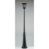 Pylväsvalaisin Noor Milano Maxi, Ø310x2555mm, musta