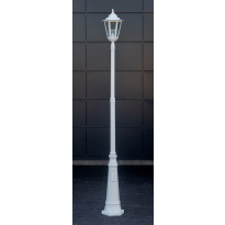 Pylväsvalaisin Noor Milano Maxi, Ø310x2555mm, valkoinen