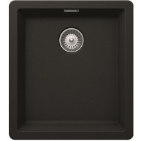 Keittiöallas Nordic Tech Nordic Quartz 350, 406x456mm, komposiitti, musta