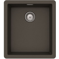 Keittiöallas Nordic Tech Nordic Quartz 350, 406x456mm, komposiitti, harmaa