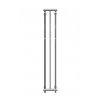 Pyyhekuivain Nordhem Carlsten, 1200x200mm, 125/65W, kromi