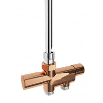 Venttiili Nordhem NC1O, 430mm, C/C 40mm, kupari