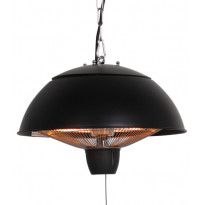 Terassilämmitin Hortus, ripustettava malli, 600/1500W, HA, musta