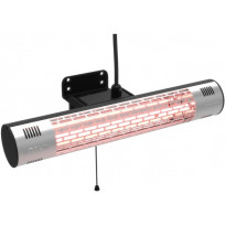 Terassilämmitin Hortus, seinäasennus, 1500W, GT, musta